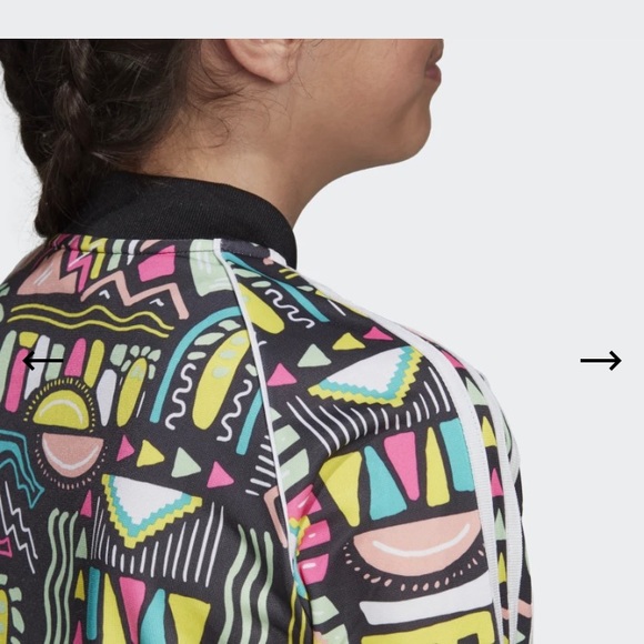 ๐HP4/22๐ BNWT Girls ADIDAS JACKET - Picture 3 of 6